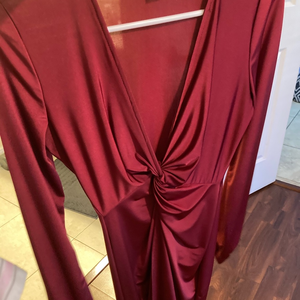 Size small red cocktail dress